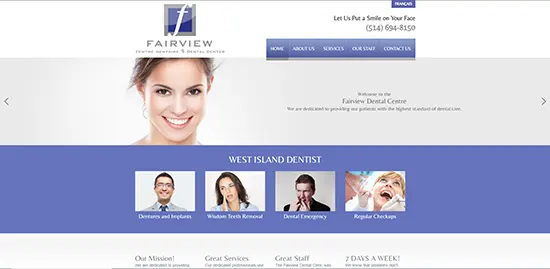 fairview dental website